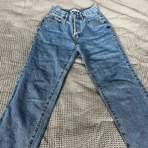 Pacsun High-rise vintage straight-legged denim jeans